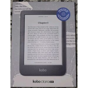 Kobo Clara BW 6” ComfortLight PRO Dark Mode Audiobooks Waterproof 16GB | Black